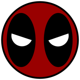 Face Deadpool Icon Png PNG images