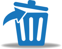 Blue Delete Button Png PNG images