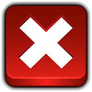 Delete X Square Button Png PNG images