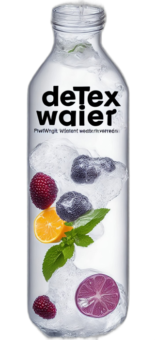 Citrus Detox Bottle Png PNG images