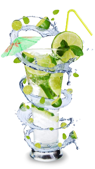 Mixed Fruit Detox Water Png PNG images