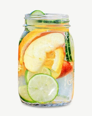 Orange And Lemon Detox Bottle Free Png PNG images