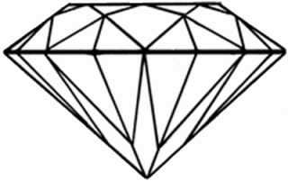 Download For Free Diamond Outline Png In High Resolution PNG images