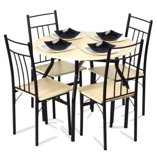 Dining Set Table With 4 Chairs Carmen PNG images