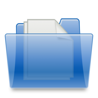 Blue Folder, Directory Icon Png PNG images