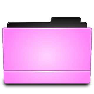 Pink Folder Directory Icon Png PNG images