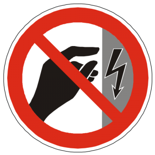 Danger Sign, Do Not Touch Power Icon PNG images