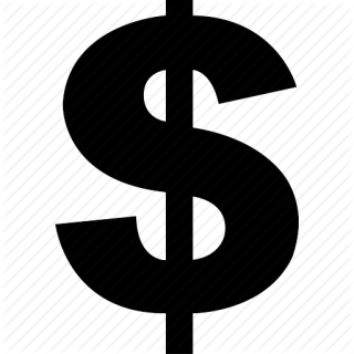 Dollar Black Icon Png PNG images
