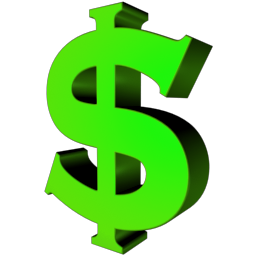 Green Dollar Icon Png PNG images
