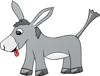 Donkey Cartoon Pohoto Image PNG images