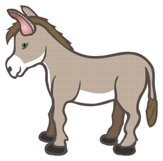 Donkey Clipart Transparent Image PNG images