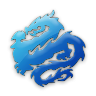 Blue Dragon Icon PNG images