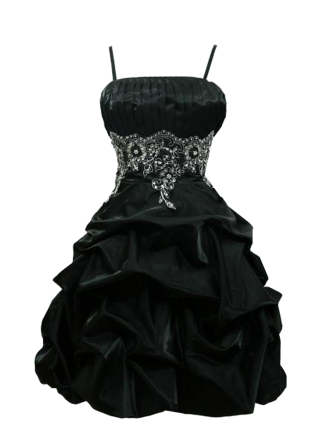 Short Black Dress Png PNG images