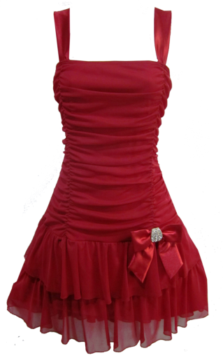 Short Red Dress Png PNG images