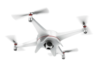 Drone 4 Propeller White Png PNG images