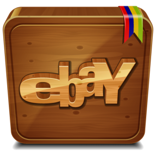 Ebay Wooden Social Icon PNG images