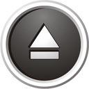 Black Eject Icon PNG images