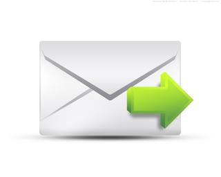Outgoing Email Icon PNG images