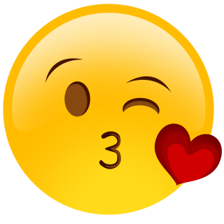 Emoticons Whatsapp Kiss, Hearts Png Images PNG images