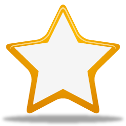 Gold Star Empty Image Icon PNG images