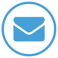 Blue Envelope Icon PNG images