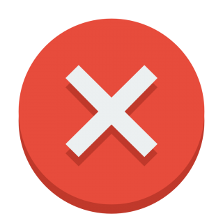 Sign Red Error Icon PNG images