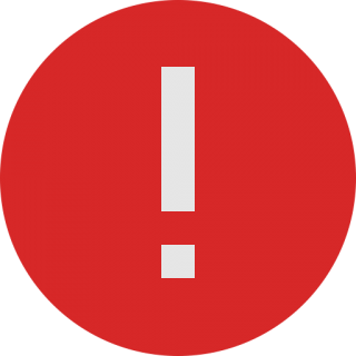 High Resolution Photo Of The Red Exclamation Point Error PNG images