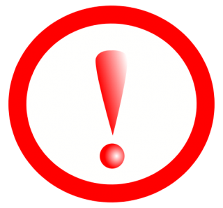 Stylish New Error Red Exclamation Point Picture PNG images