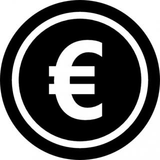 Simple Euro Symbol Png PNG images