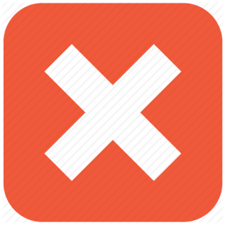 Delete, Error, Exit, Remove, Stop, X Cross Icon PNG images