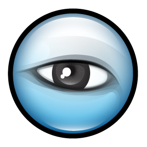 Eye Side Library Icon PNG images