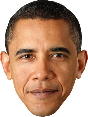 Obama Face Png PNG images