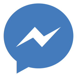 Black Facebook Messenger Logo Png Transparent Background Free Download Freeiconspng