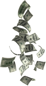 Luxury Items - Stack Money Falling - Free Transparent PNG Download