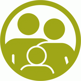 Green Family Icon PNG images