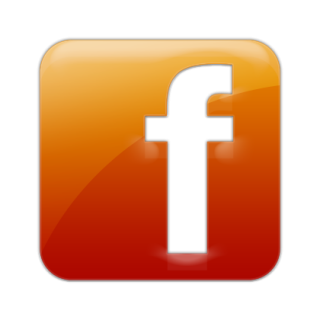 Orange FB Icon PNG images