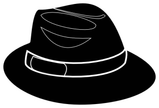 Black Fedora Png Clipart PNG images