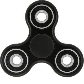 Fidget Spinner Black Image PNG images