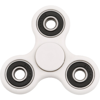 Fidget Spinner With A Black Triangle And White Images PNG images