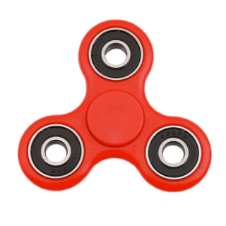 Transparent Red Metal Spinner Fidget Pictures PNG images