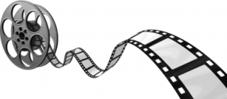 Filmstrip PNG transparent image download, size: 1600x533px