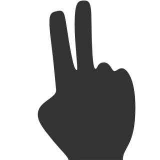 Shape 2 Finger Icon PNG images