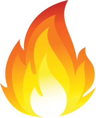 Cartoon Fire Flames Transparent PNG images