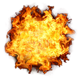 Fire PNG Effects Stock Image (Isolated-Objects)