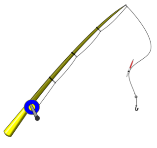 Fishing Rod For Catching Fish PNG images