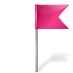 Pink Flags Icon Png PNG images