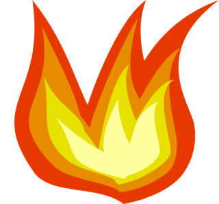 Fire Flame Cartoon Png PNG images