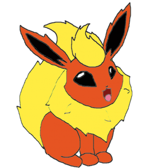 Flareon Pokemon PNG transparente - StickPNG