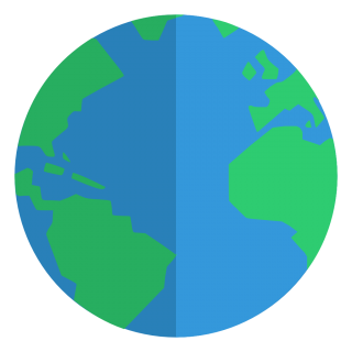 Flat Globe Icon PNG images