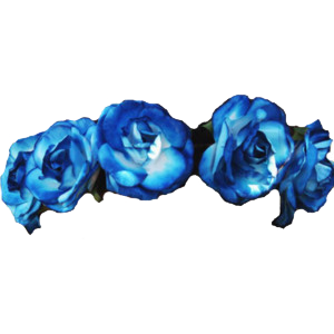 Blue Flower Crown Png PNG images